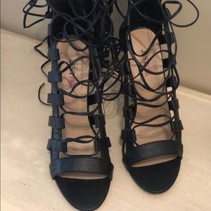 COPY - Black gladiator heels